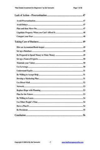 Real Estate Investment Preview