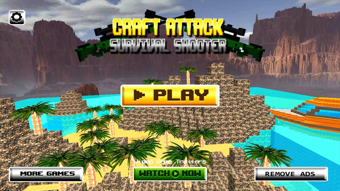 Craft Attack Survival Shooter