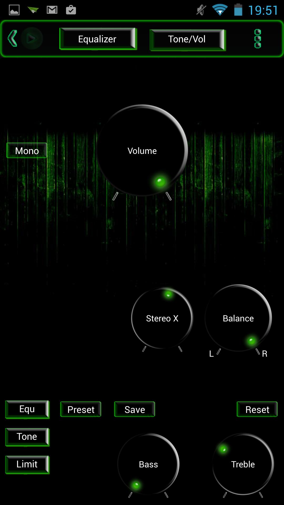 Poweramp Skin Green Glass