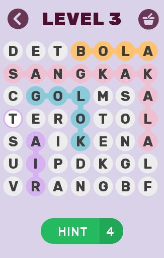 Cari 6 Kata Bahasa Indonesia