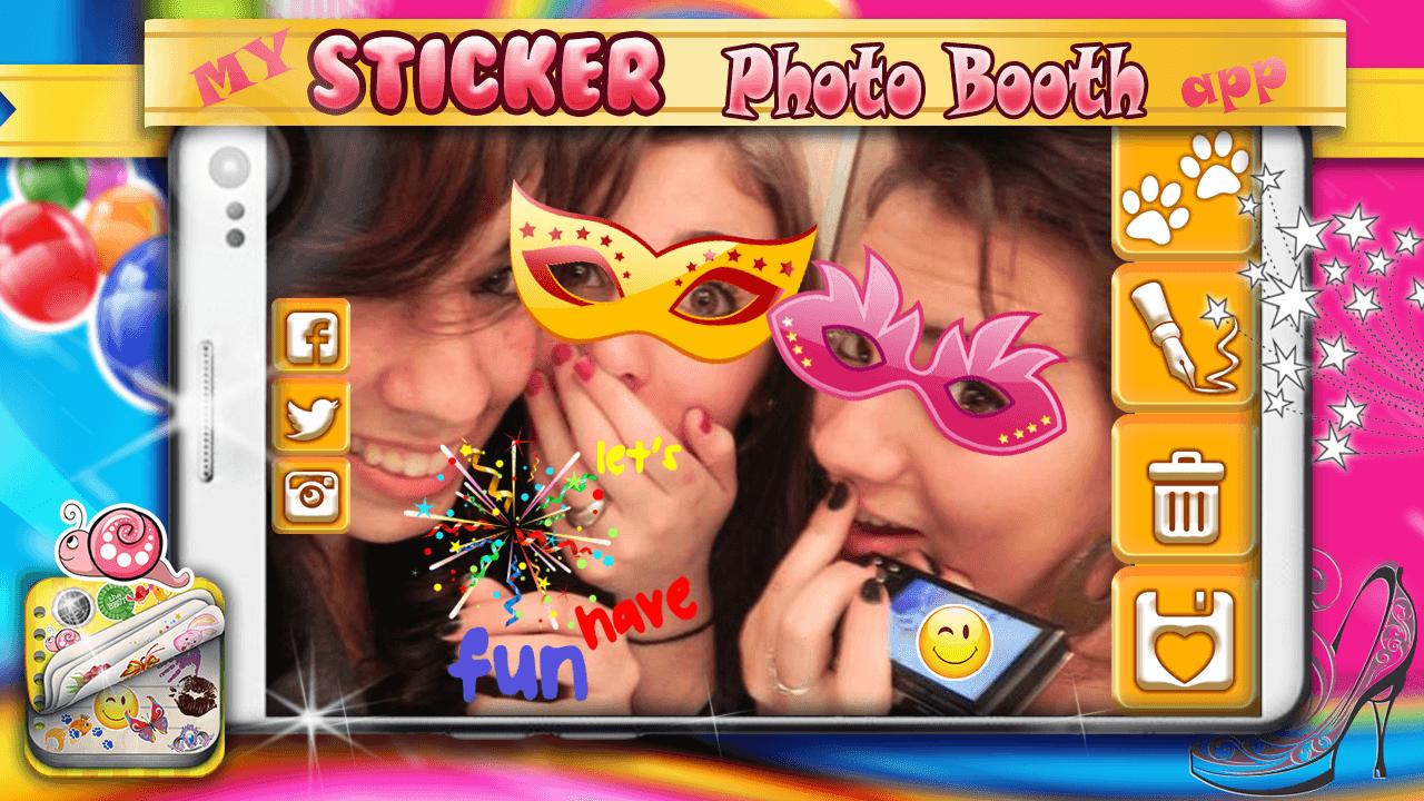 My Sticker Photo Booth App