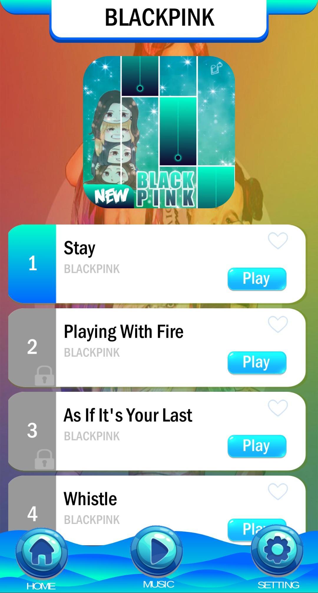 BLACKPINK Chibi Piano Tiles