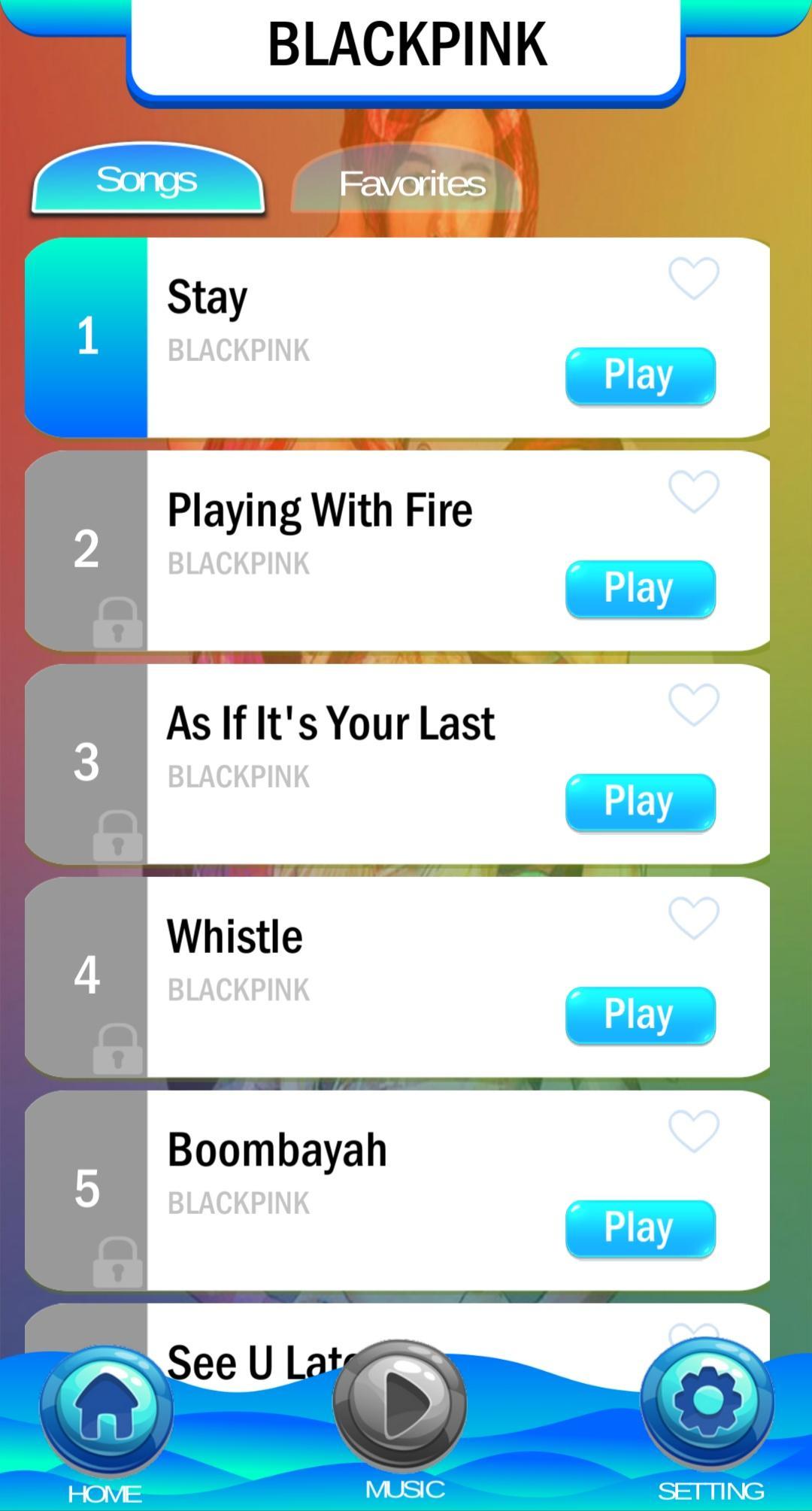 BLACKPINK Chibi Piano Tiles