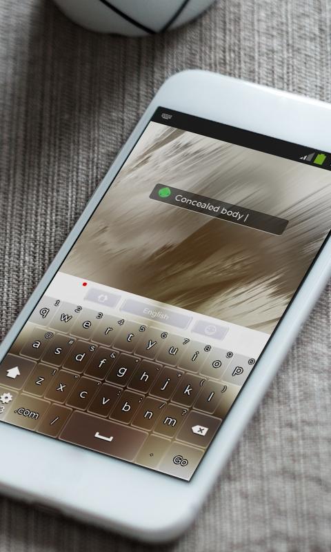 Hidden body Keyboard Theme