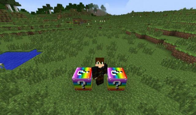 Lucky Mod Block for mcpe