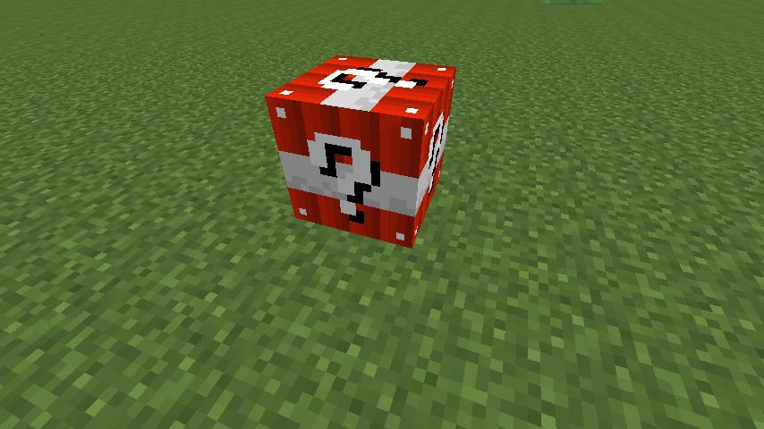 Lucky Mod Block for mcpe