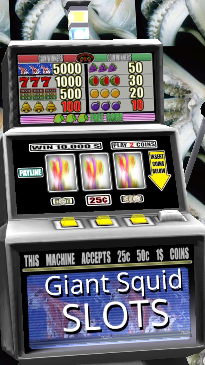 3D Giant Squid Slots - Free