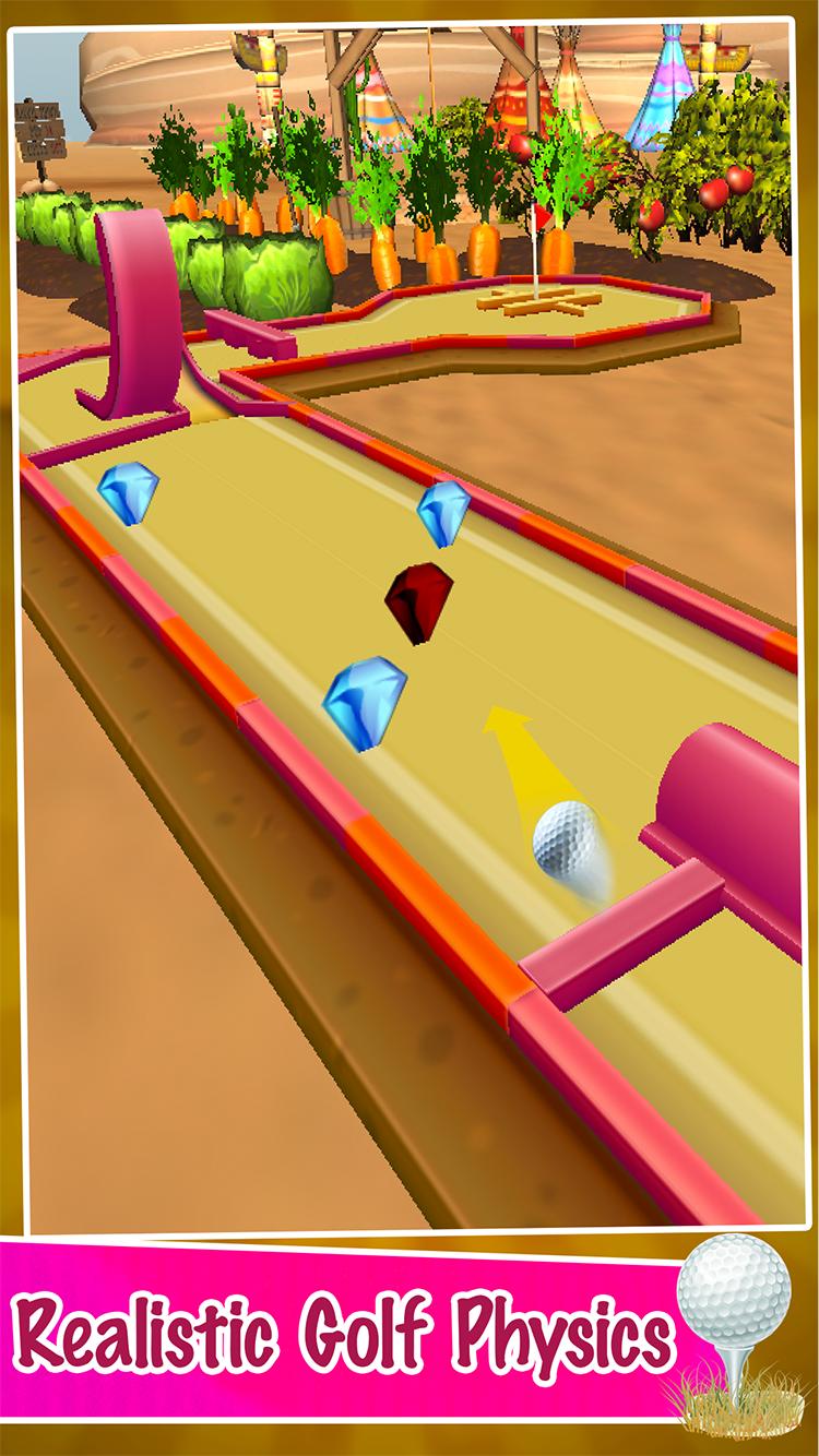 Mini Golf Retro - Sand town