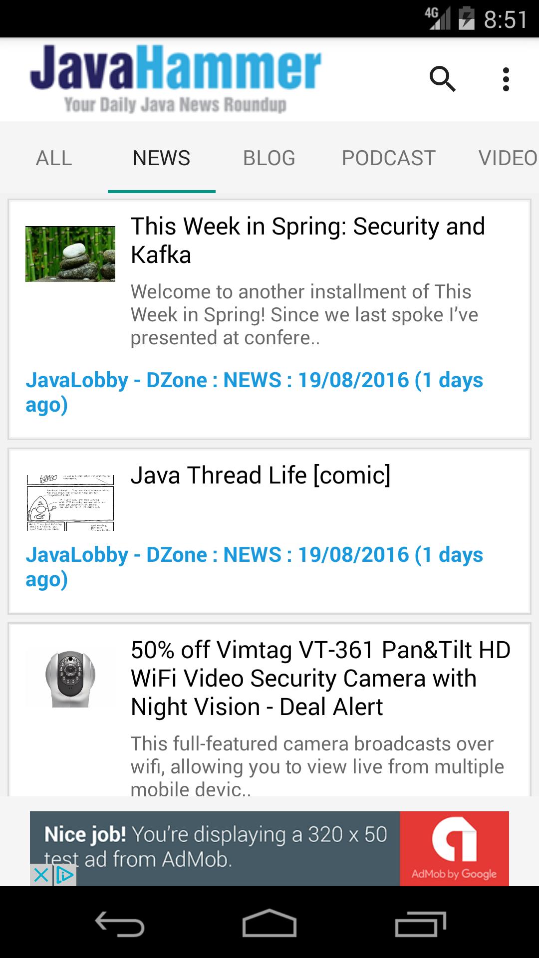Java Hammer - Java News