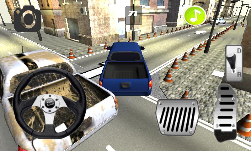 Truck Parking City 3D