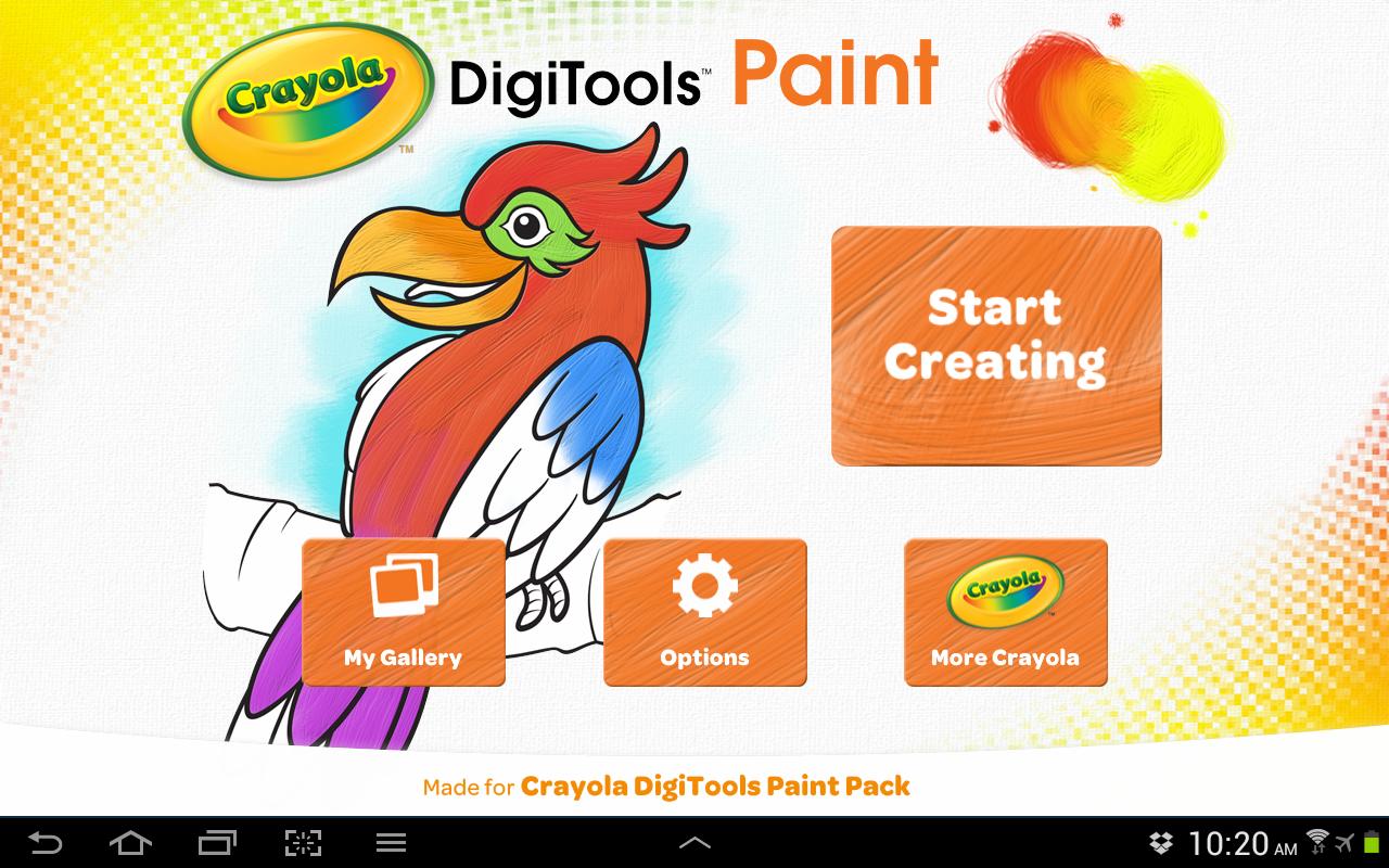 Crayola DigiTools Paint