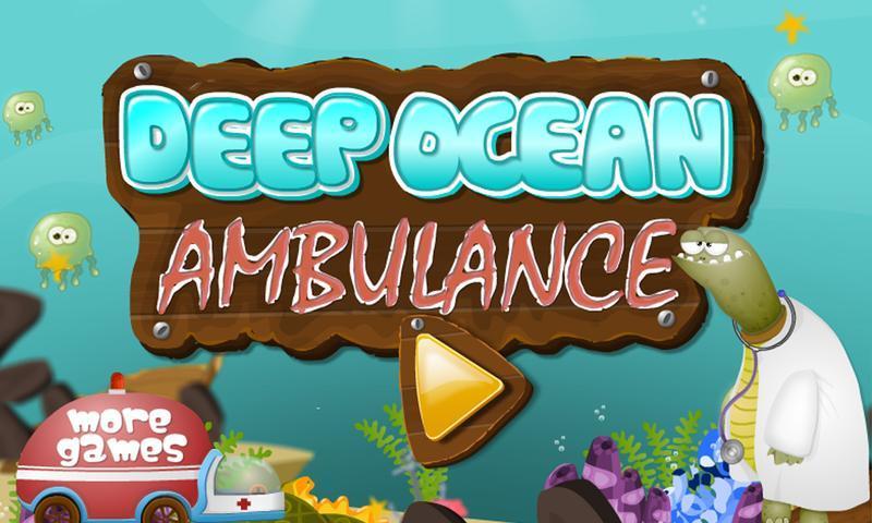 Ocean animals ambulance doctor