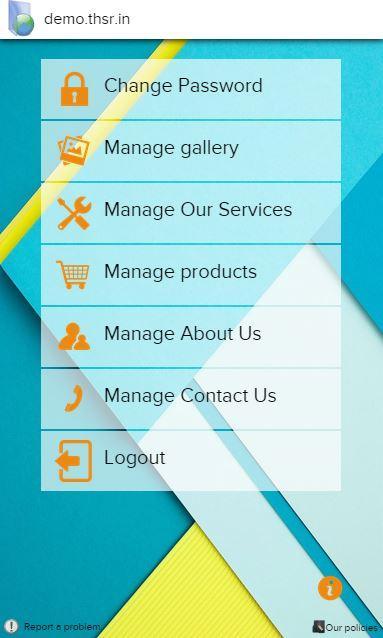 Endasys Website CPanel