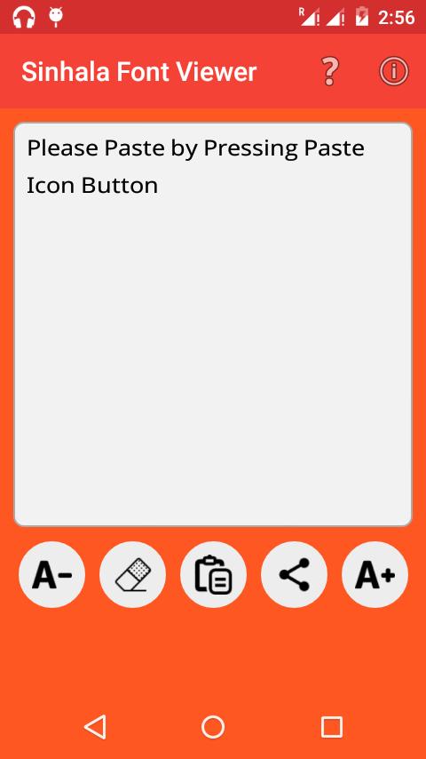 Sinhala Font Viewer