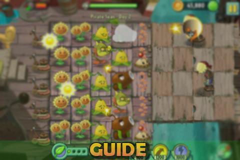 Guide Plants VS Zombies 2