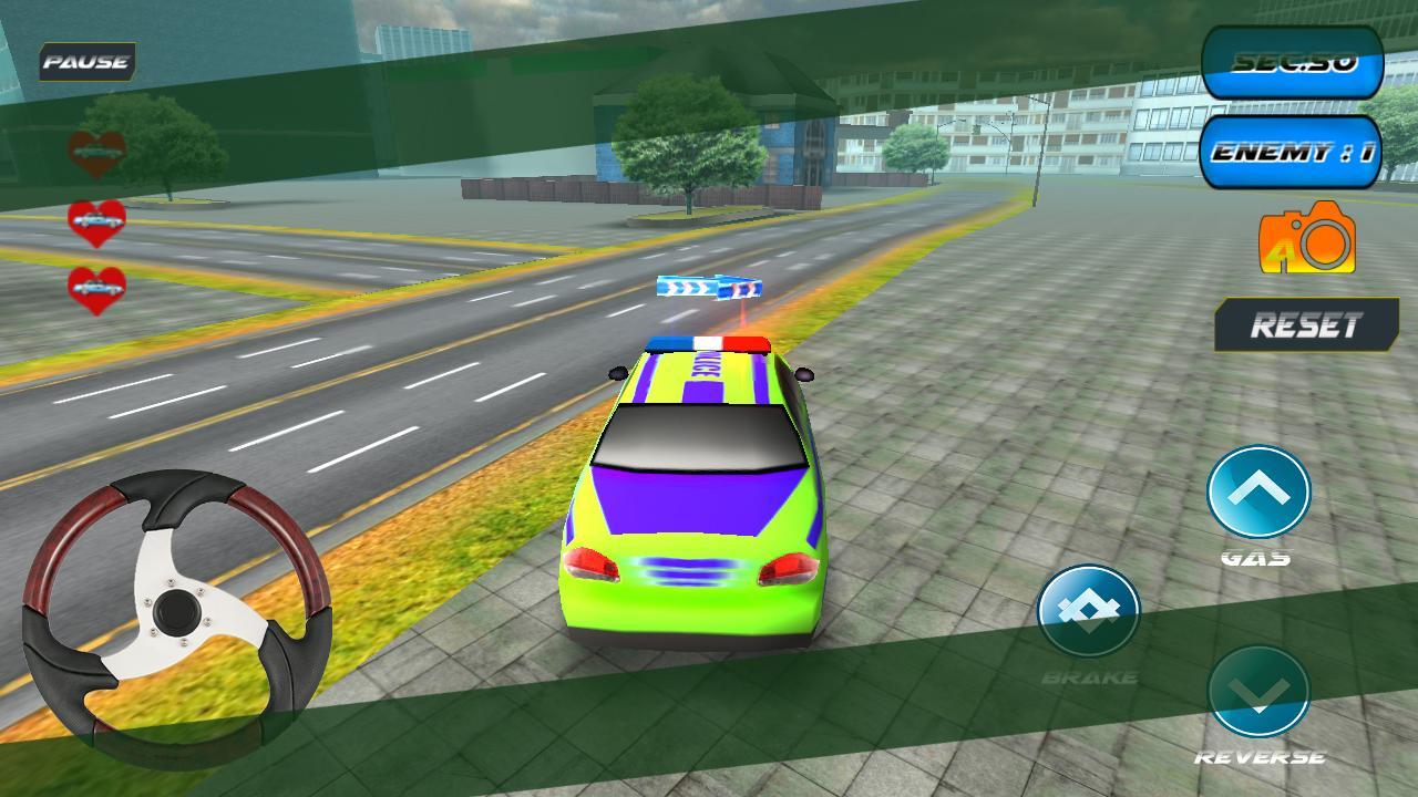 Police Car Cop Transport