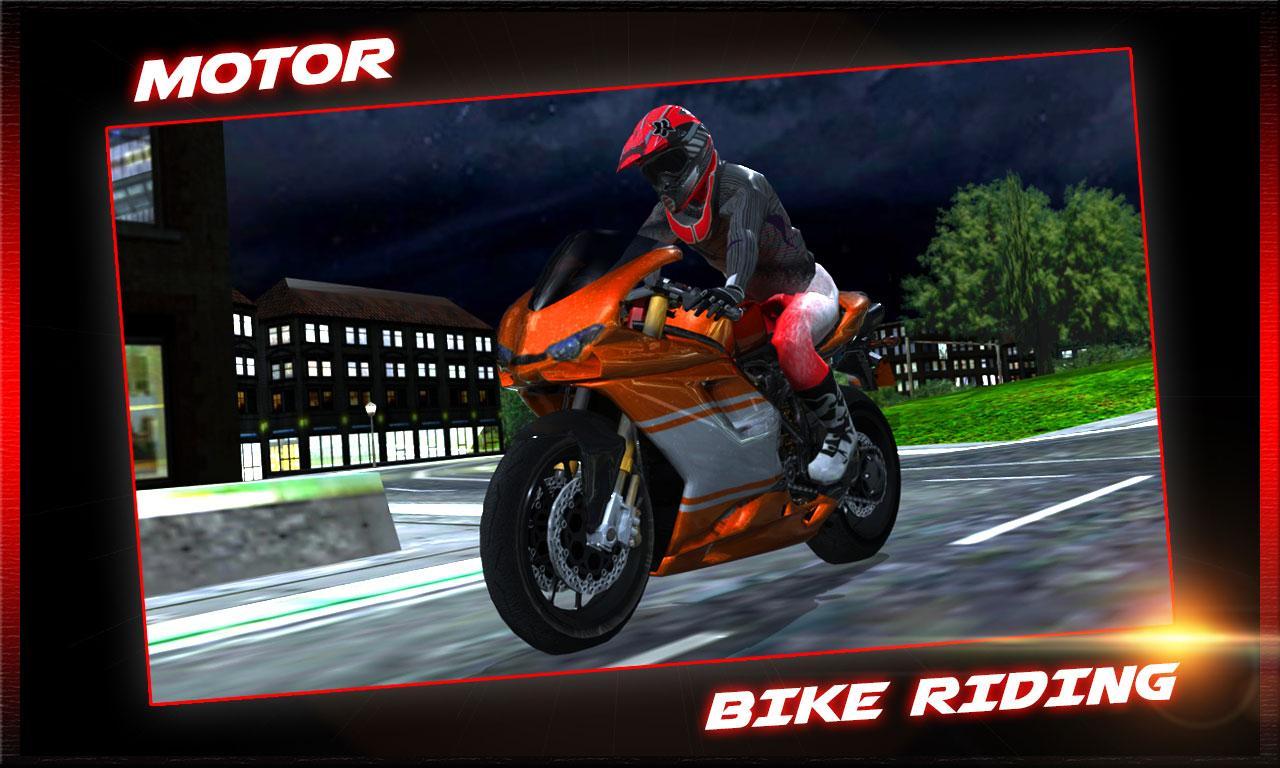 Extreme City Motor Bike Riding