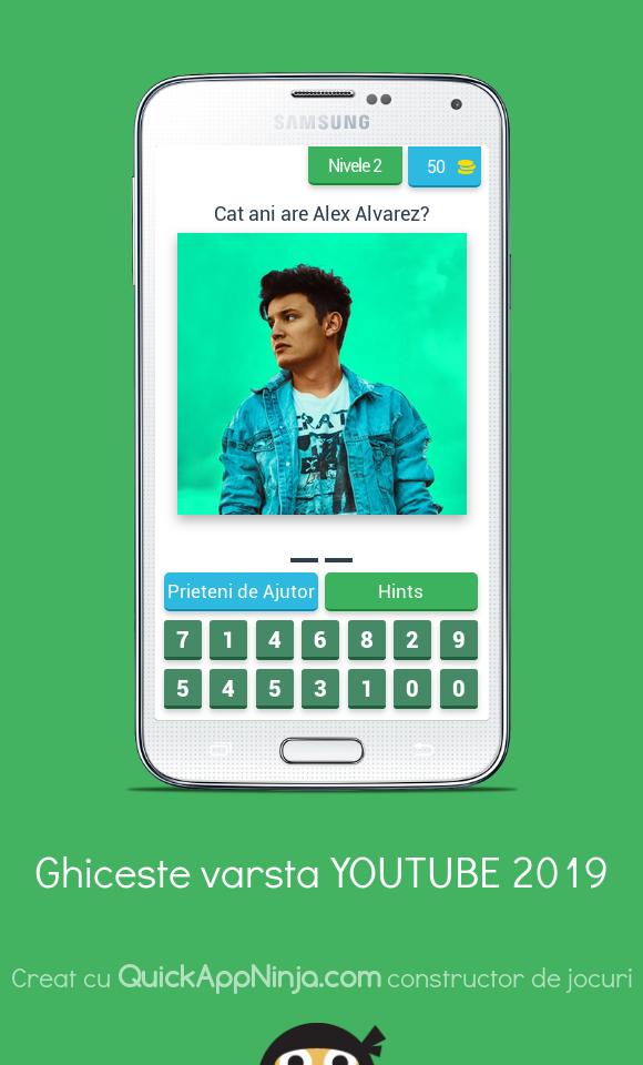 Ghiceste varsta youtuberilor din Romania in 2020