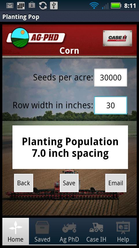 Planting Population Calculator