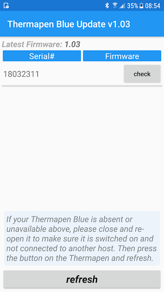 Thermapen Blue Update