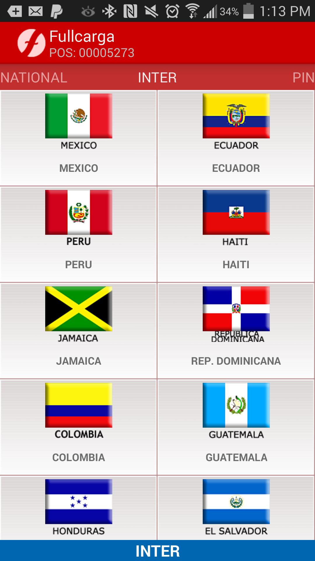 Fullcarga USA Top Ups