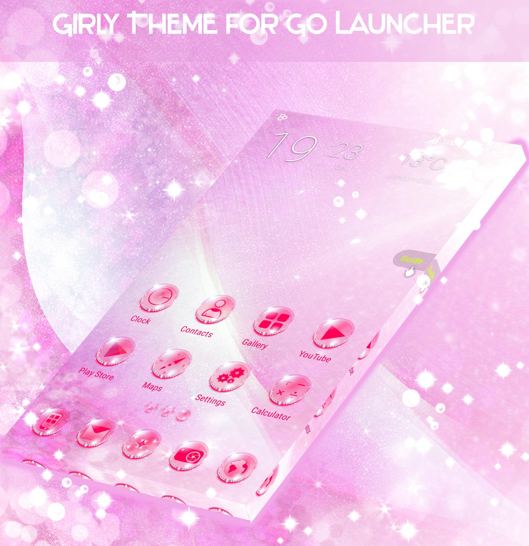 Girly Theme for GO Launcher