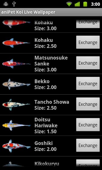 aniPet Koi LiveWallpaper