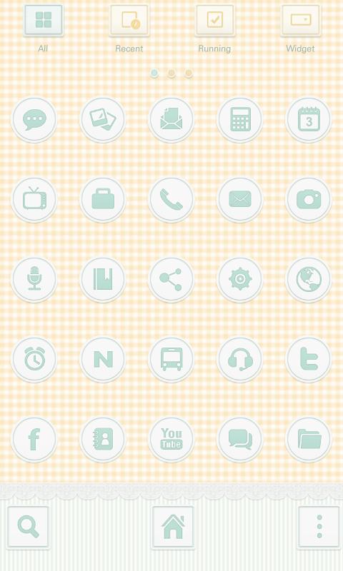 Sweetmint dodol launcher theme