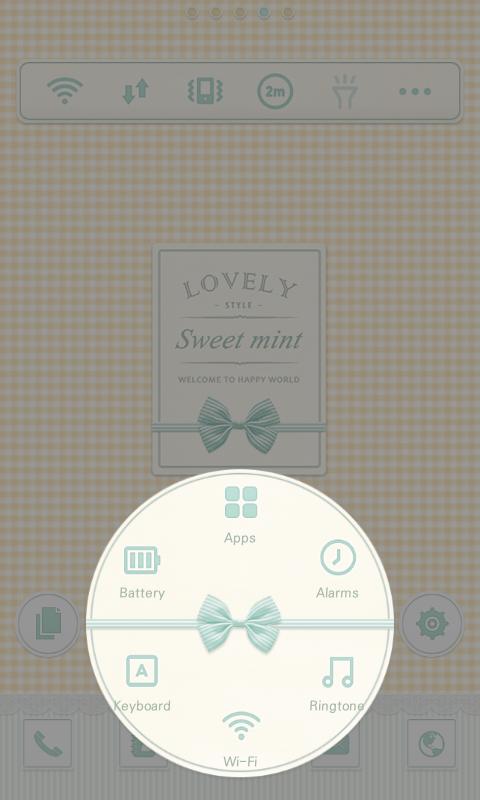 Sweetmint dodol launcher theme