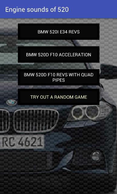 Engine sounds of 520i 520d