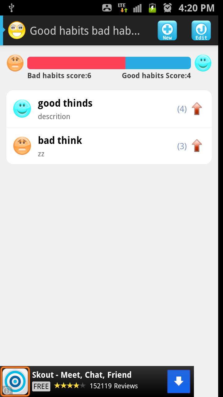 Good habits bad habits