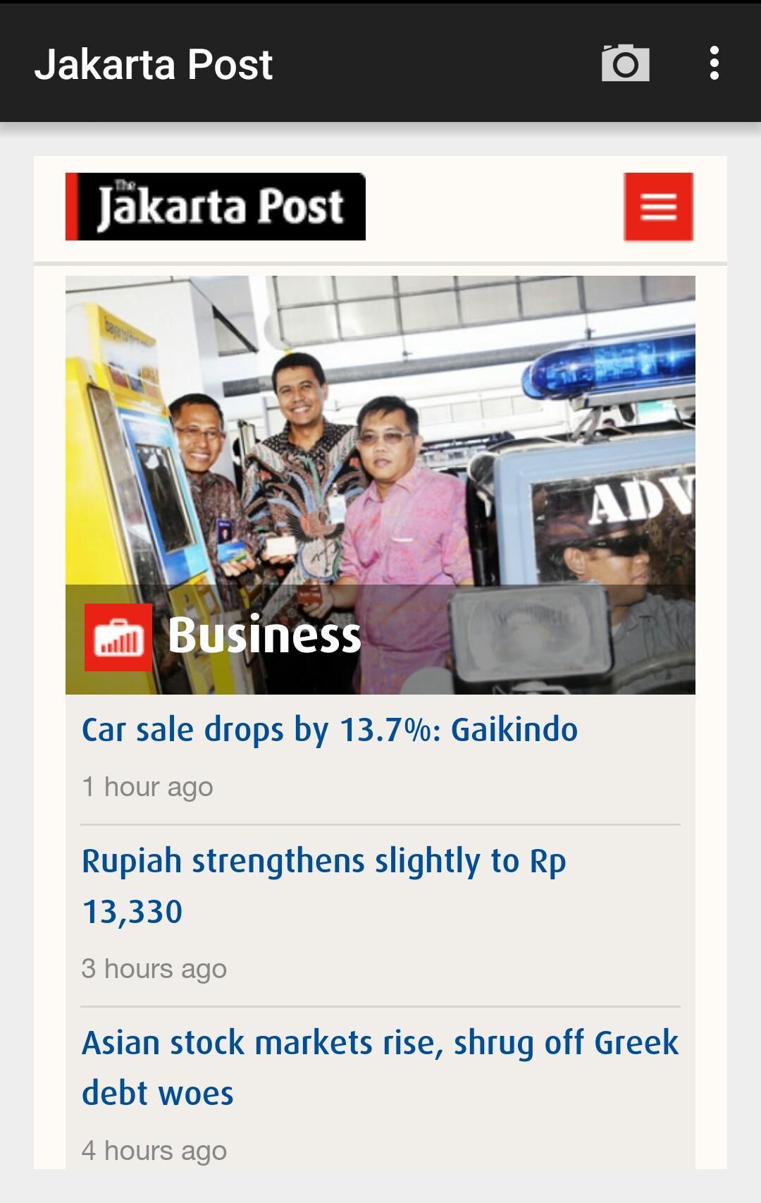 The Jakarta Post Mobile