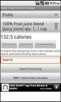 Basic Food Calorie Lookup