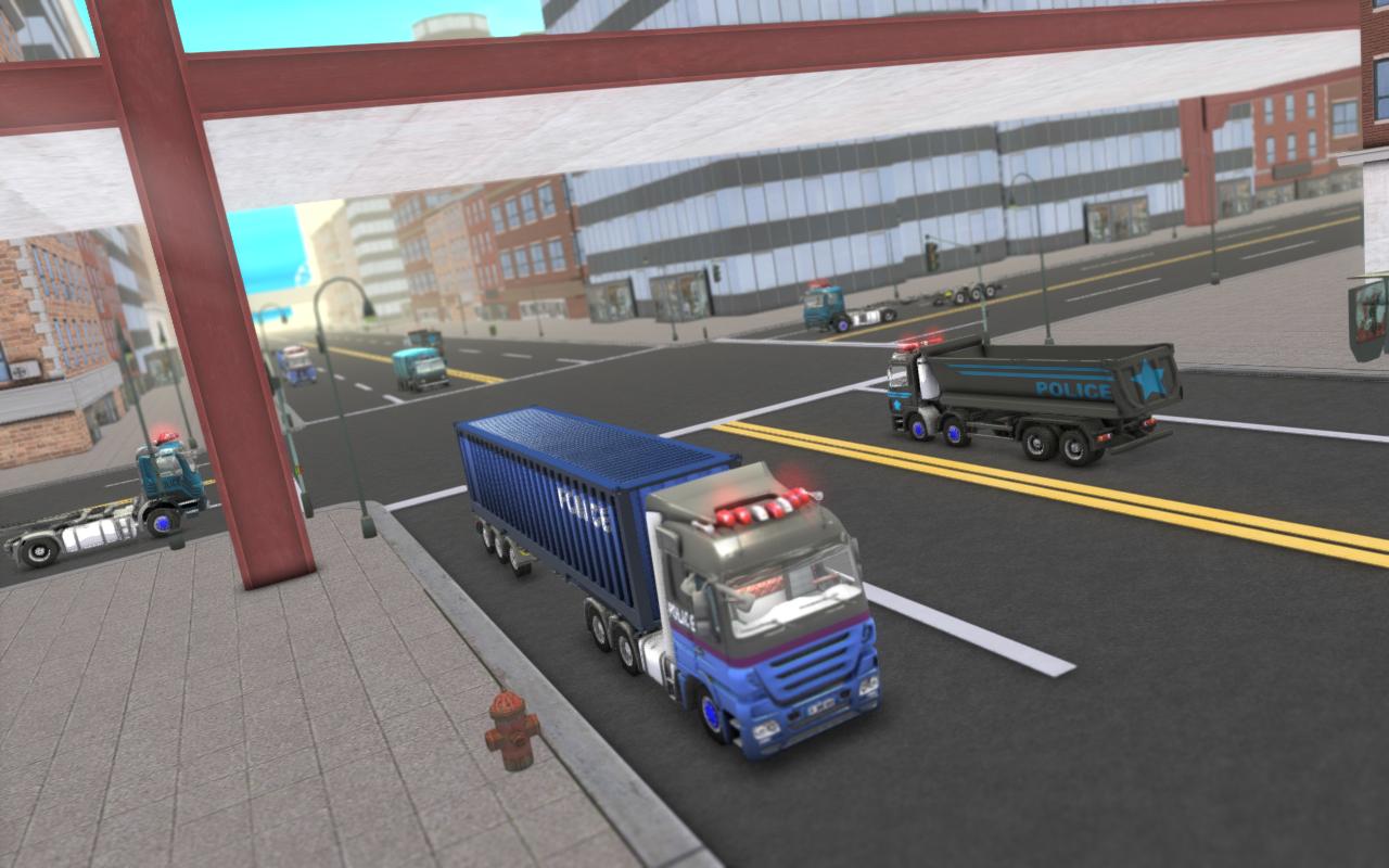 Extreme Police Truck SIM 2017