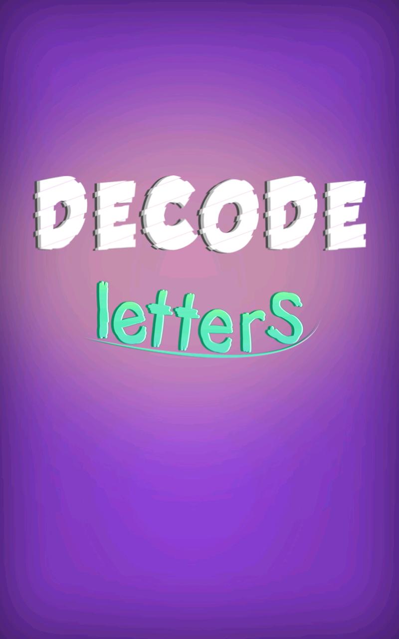 Decode Letters