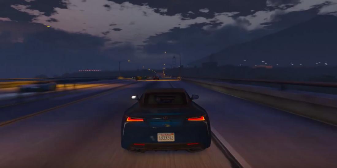 LC 500 Driving Lexus Simulator