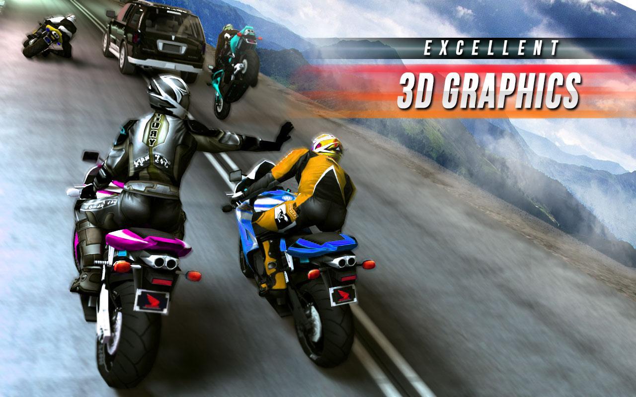 Highway Moto Racer Fight 3D