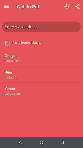 Web to PDF Converter