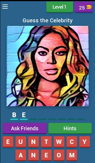 Celebrity Name Quiz [Guess it]