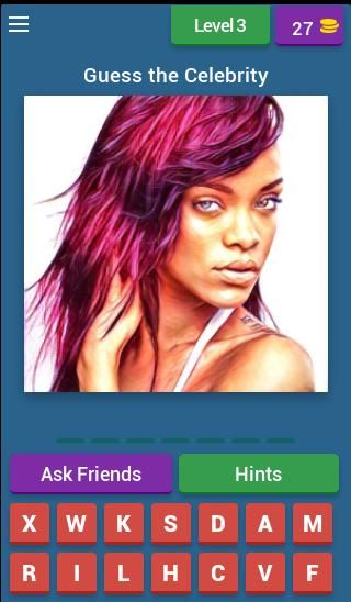 Celebrity Name Quiz [Guess it]