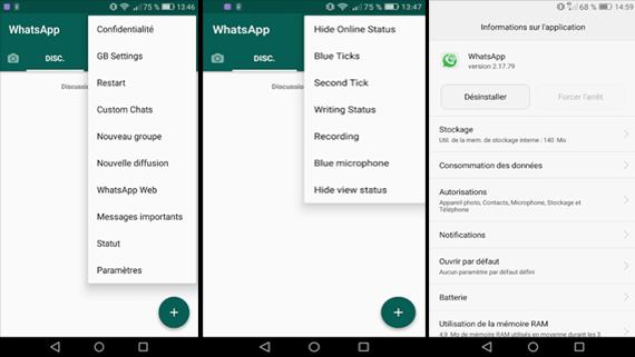 Hints for whatsapp