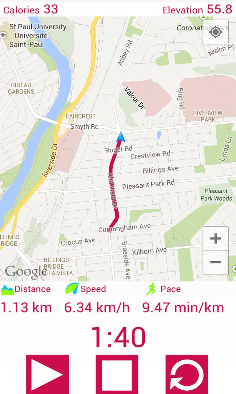 Sportrack + Calories Counter