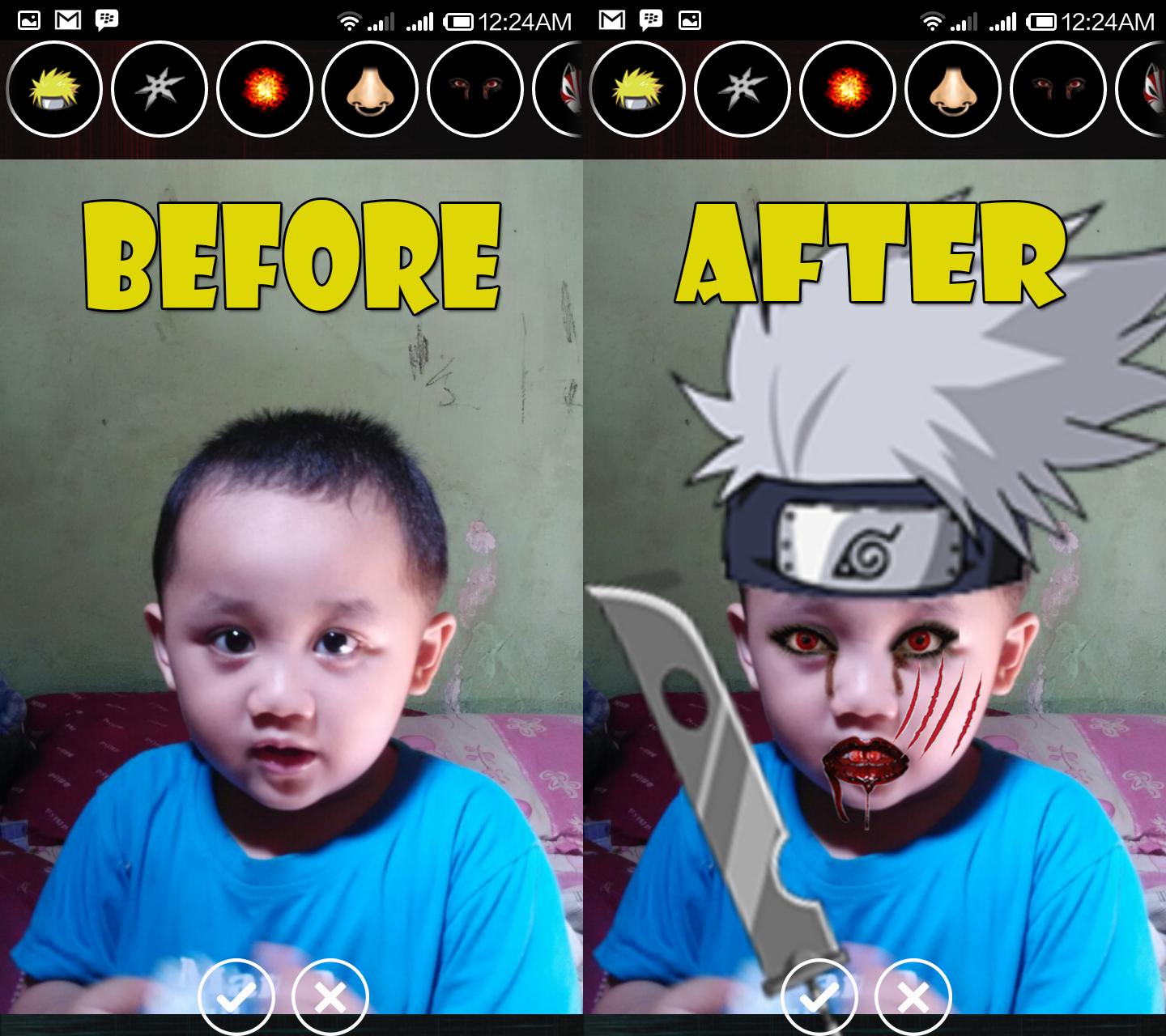 Ghost Ninja Face Changer
