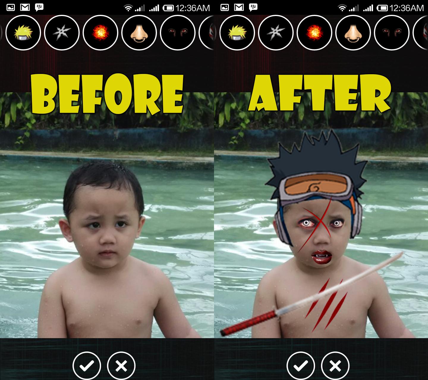 Ghost Ninja Face Changer