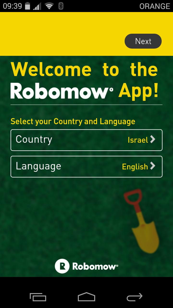Robomow App