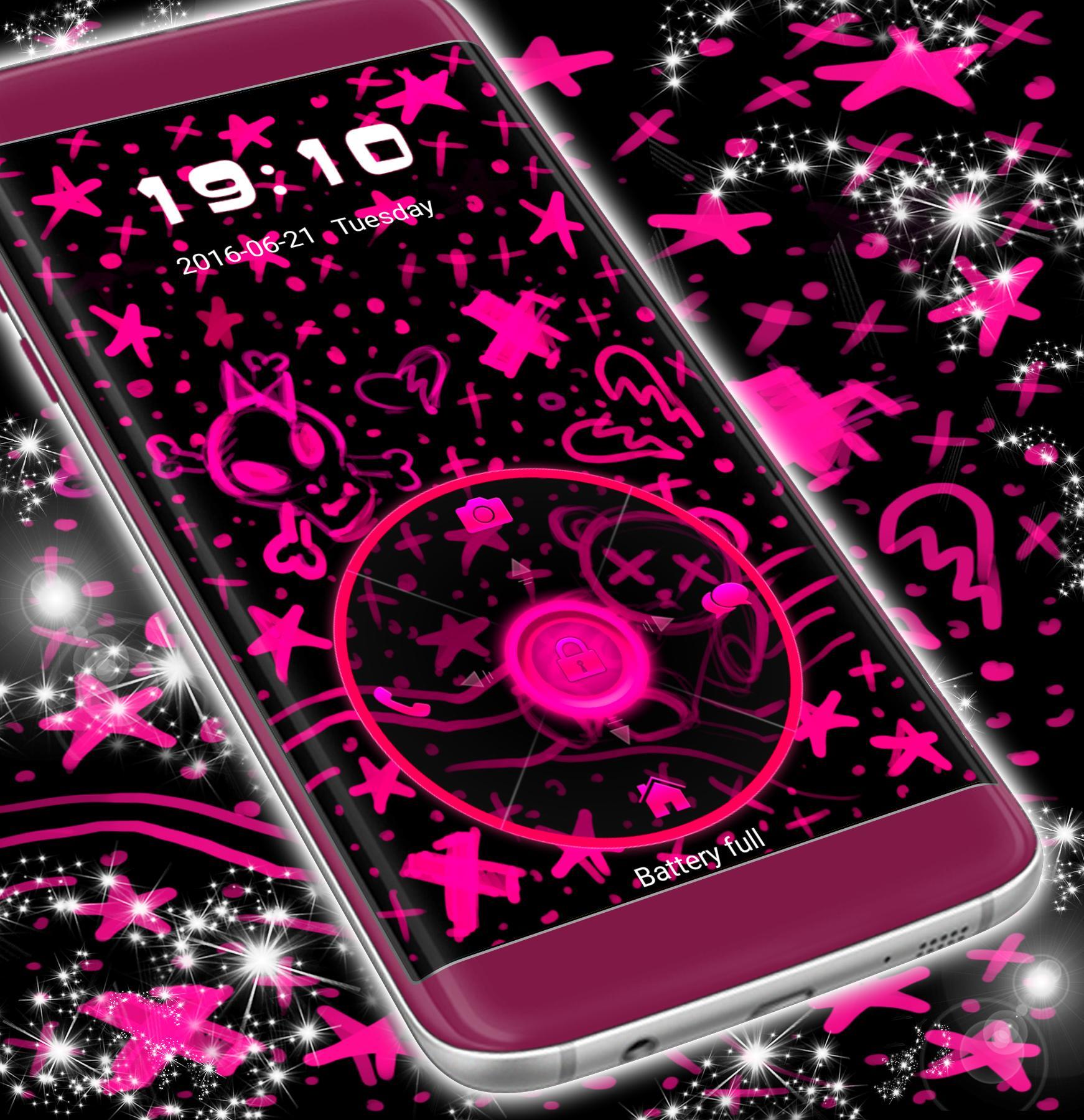 Emo Pink Locker Theme