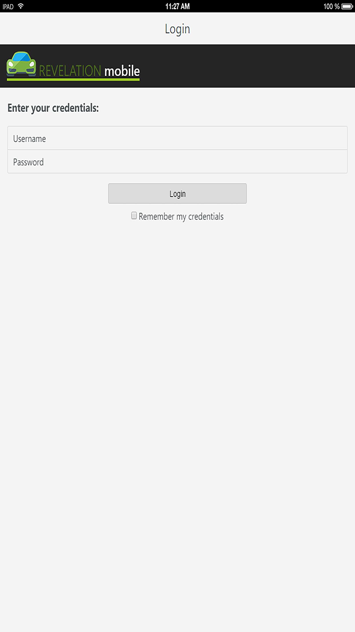 Revelation Vehicle Tracking