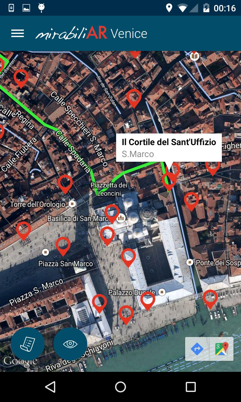 MirabiliAR Venice Guide Game