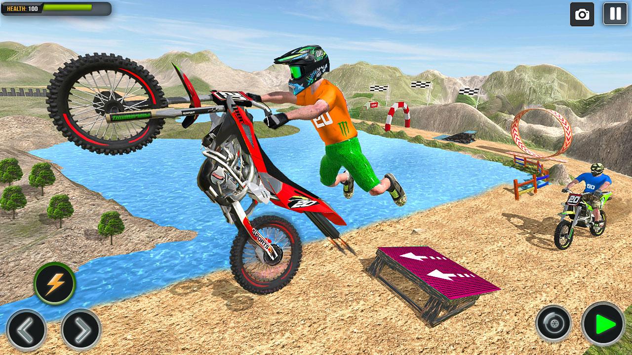 Dirt Bike Stunt Game Racing
