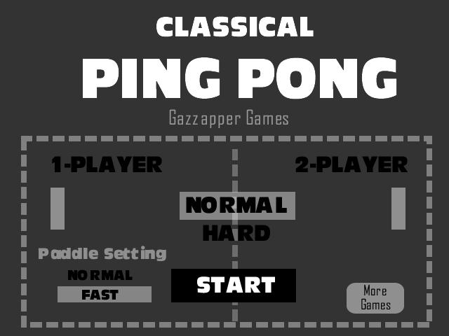 Pong Classic - Table Tennis